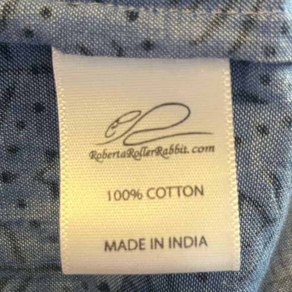 ROBERTA ROLLER RABBIT Blue Tulip Top - Picture 4 of 5